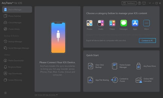 AnyTrans for iOS 