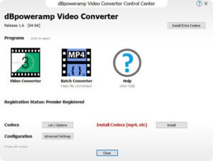 dBpoweramp Video Converter Full